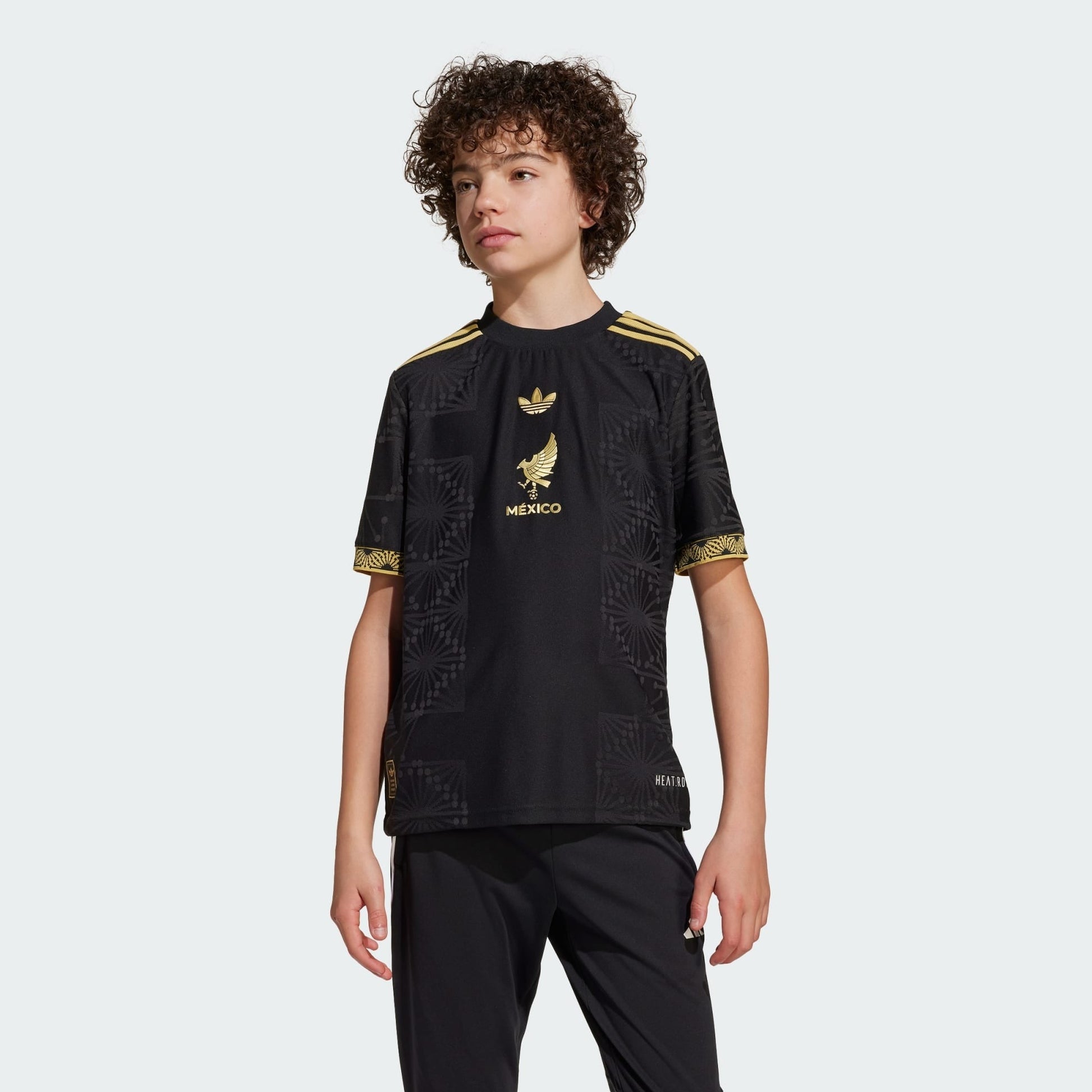 Camisa Infantil Mexico Gold 2025/26 I - vista frontal
