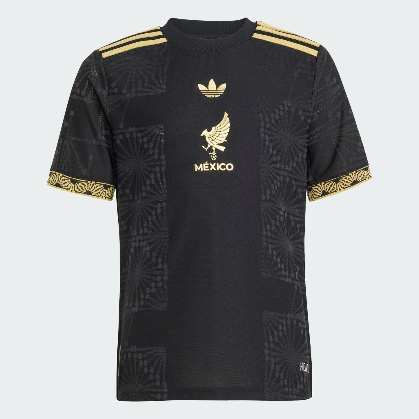 Camisa Infantil Mexico Gold 2025/26 I - vista traseira