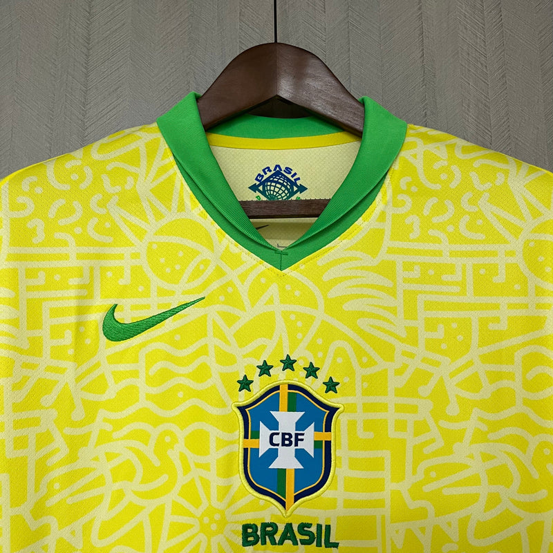 Camisa Seleção Brasil 2024/25 Home Torcedor PRO