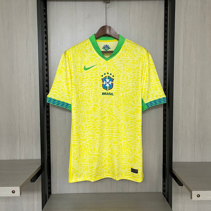 Camisa Seleção Brasil 2024/25 Home Torcedor PRO