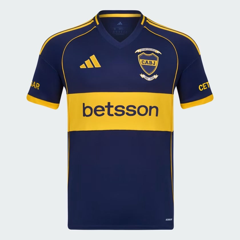 Camisa Adidas Boca Juniors 2025/26 I - vista frontal