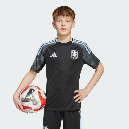 Conjunto Infantil Adidas Aston Villa 2025/26 II - vista frontal
