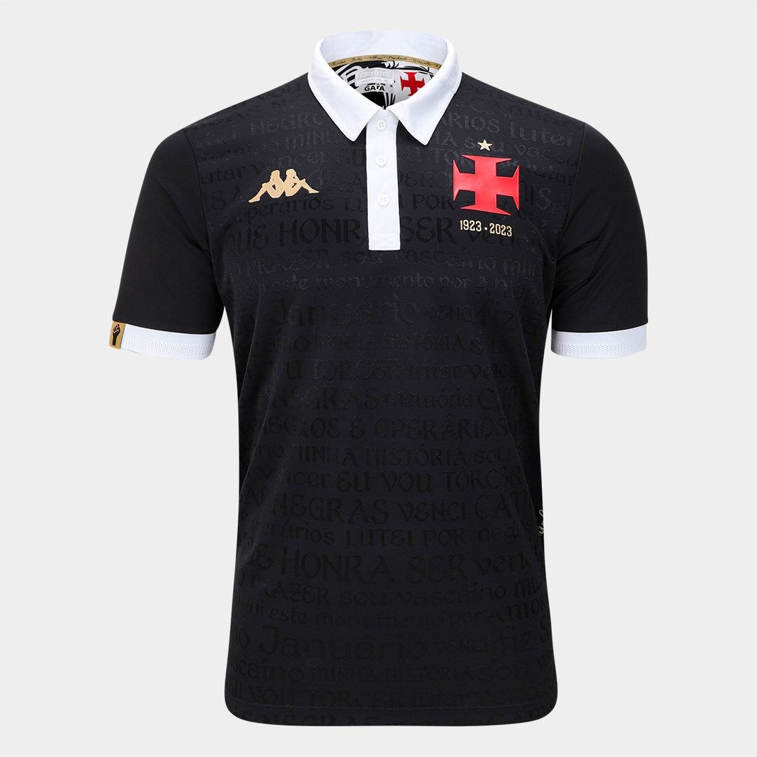 Camisa Vasco Third 23/24 - Preta - vista frontal