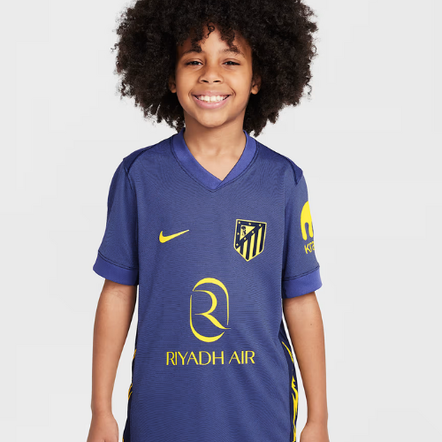 Conjunto Infantil Nike Atletico Madrid 2025/26 II Jogador - vista frontal