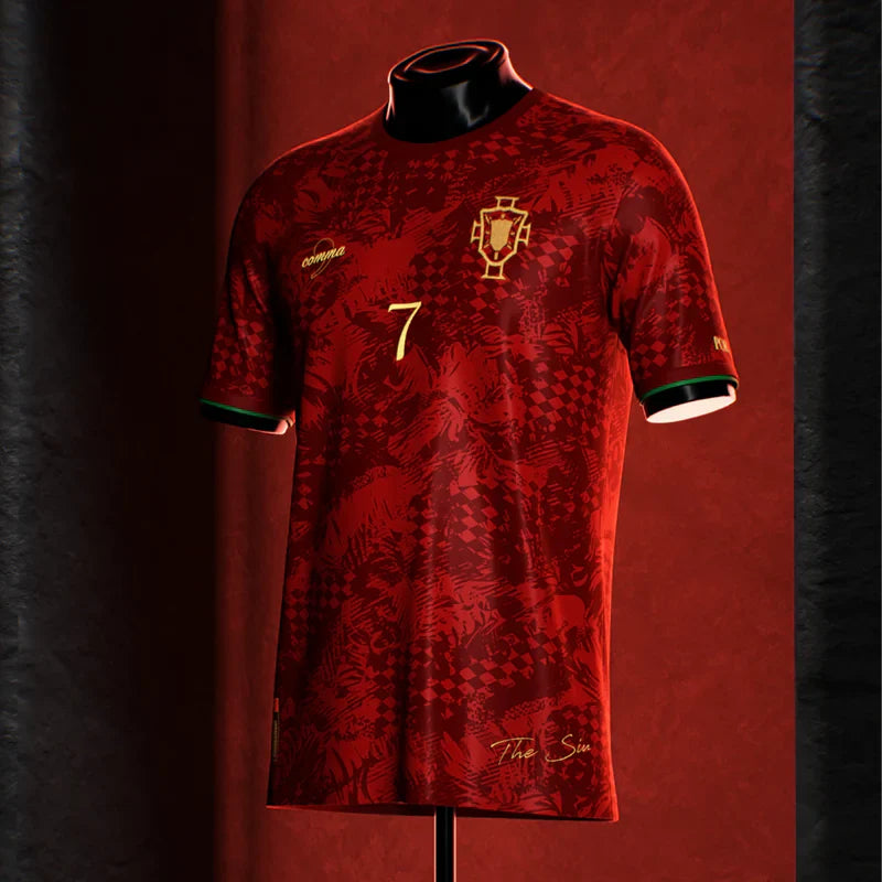 Camisa Portugal "The Siu" Euro 2024/25 Edição Legends Cristiano 7 - Torcedor Masculino