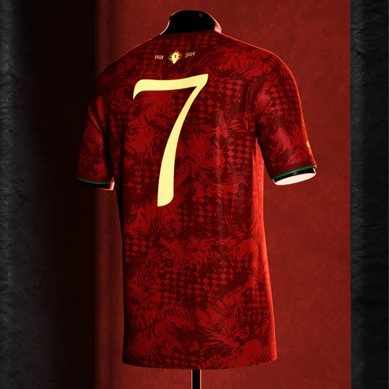 Camisa Portugal "The Siu" Euro 2024/25 Edição Legends Cristiano 7 - Torcedor Masculino