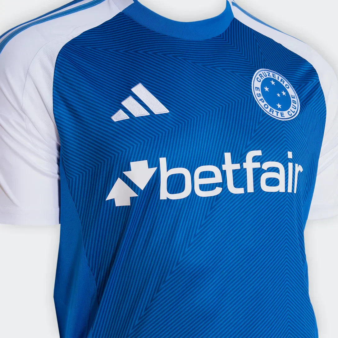 Camisa Adidas Cruzeiro 2025/26 I M. HENRIQUE N° 8 - detalhe