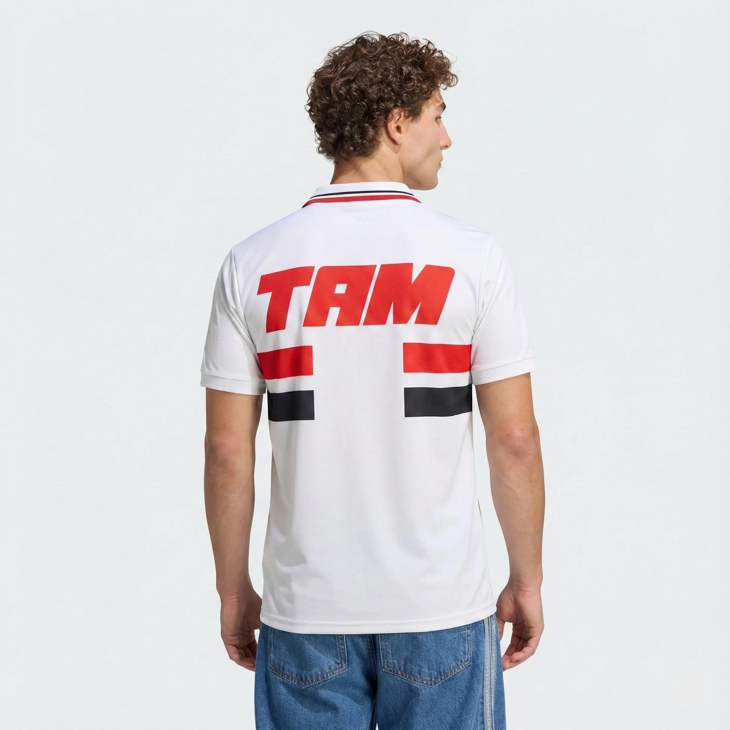 Camisa Tricolor Retrô 93/94 - Versão Retrô - Branca