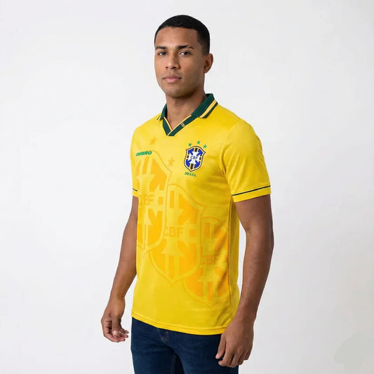 Camisa Selecao Brasil Home - Retro 1994 - vista frontal