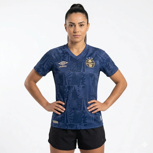 Camisa Feminina Gremio Third 2025/26 - vista frontal