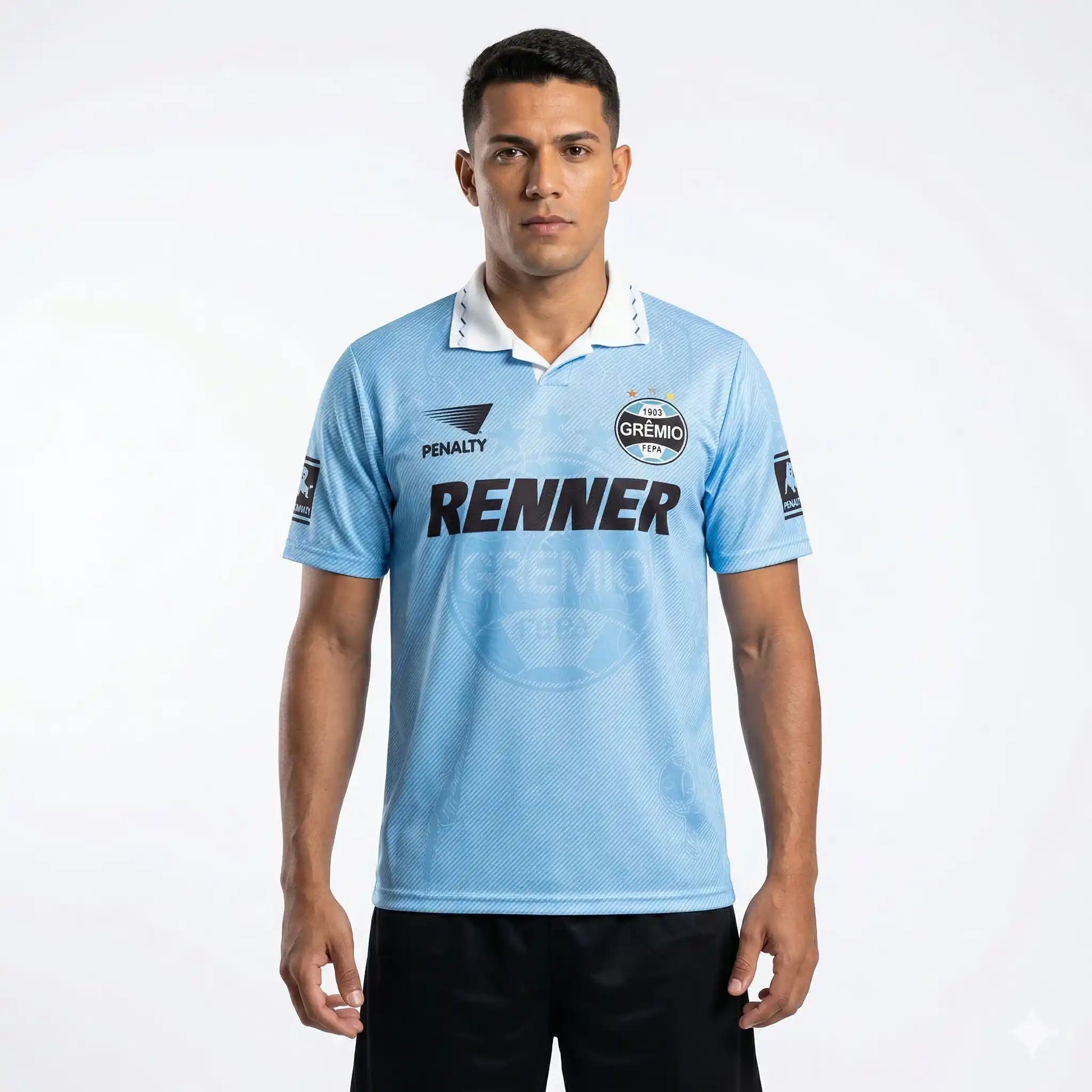 Camisa Gremio III 1995 - Versao Retro - vista frontal