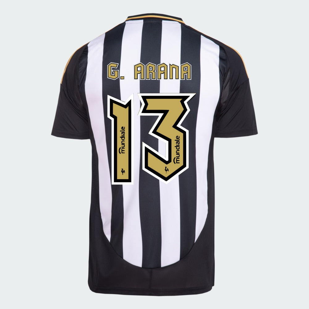 Camisa Adidas Atletico Mineiro 2025/26 I G. ARANA N° 13 - vista frontal