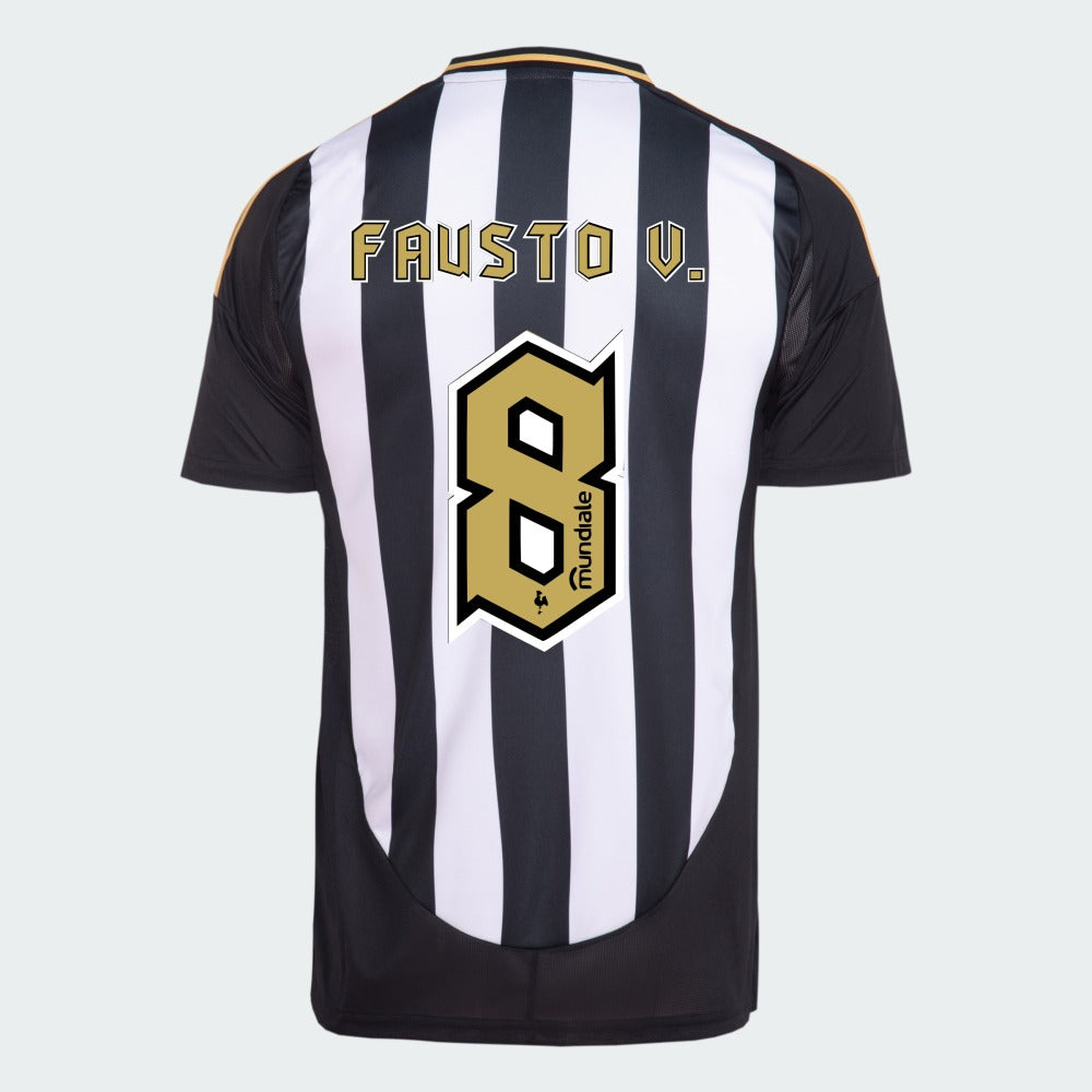 Camisa Adidas Atletico Mineiro 2025/26 I FAUSTO VERA N° 8 - vista frontal