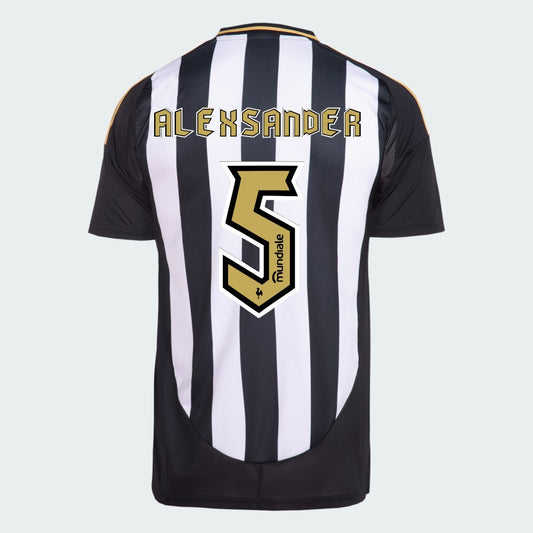 Camisa Adidas Atletico Mineiro 2025/26 I ALEXSANDER N° 5 - vista frontal
