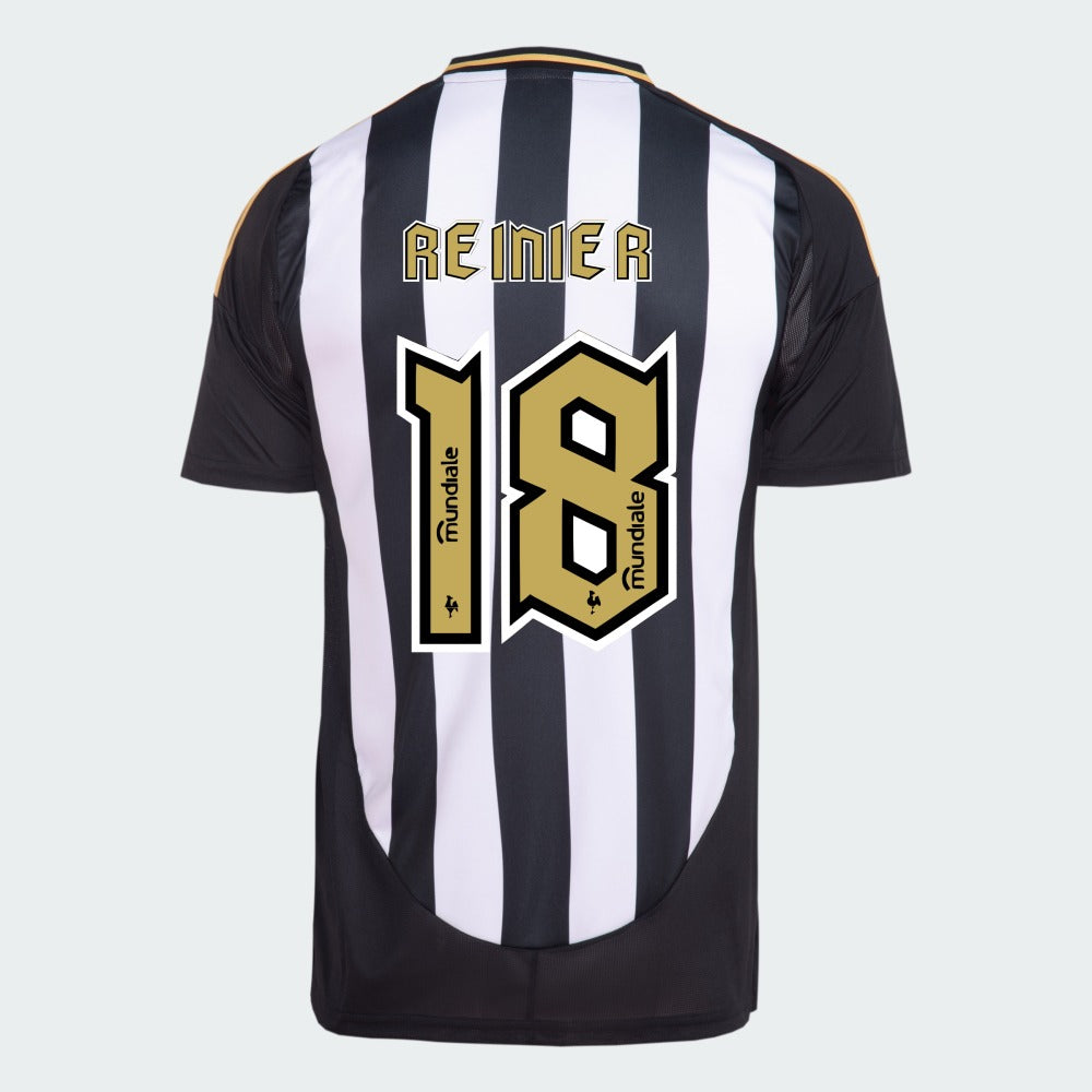 Camisa Adidas Atletico Mineiro 2025/26 I REINIER N° 18 - vista frontal