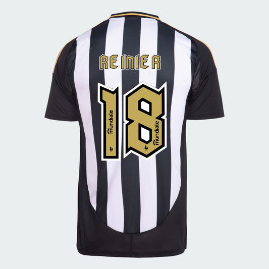 Camisa Adidas Atletico Mineiro 2025/26 I REINIER N° 18 - vista frontal