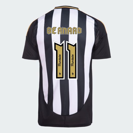 Camisa Adidas Atletico Mineiro 2025/26 I BERNARD N° 11 - vista frontal