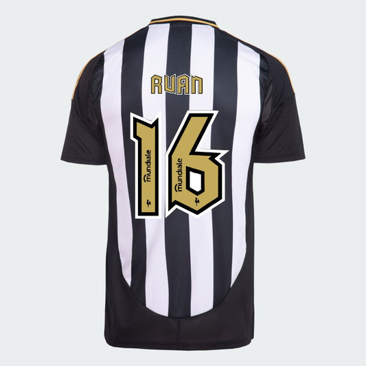 Camisa Adidas Atletico Mineiro 2025/26 I RAUN N° 16 - vista frontal