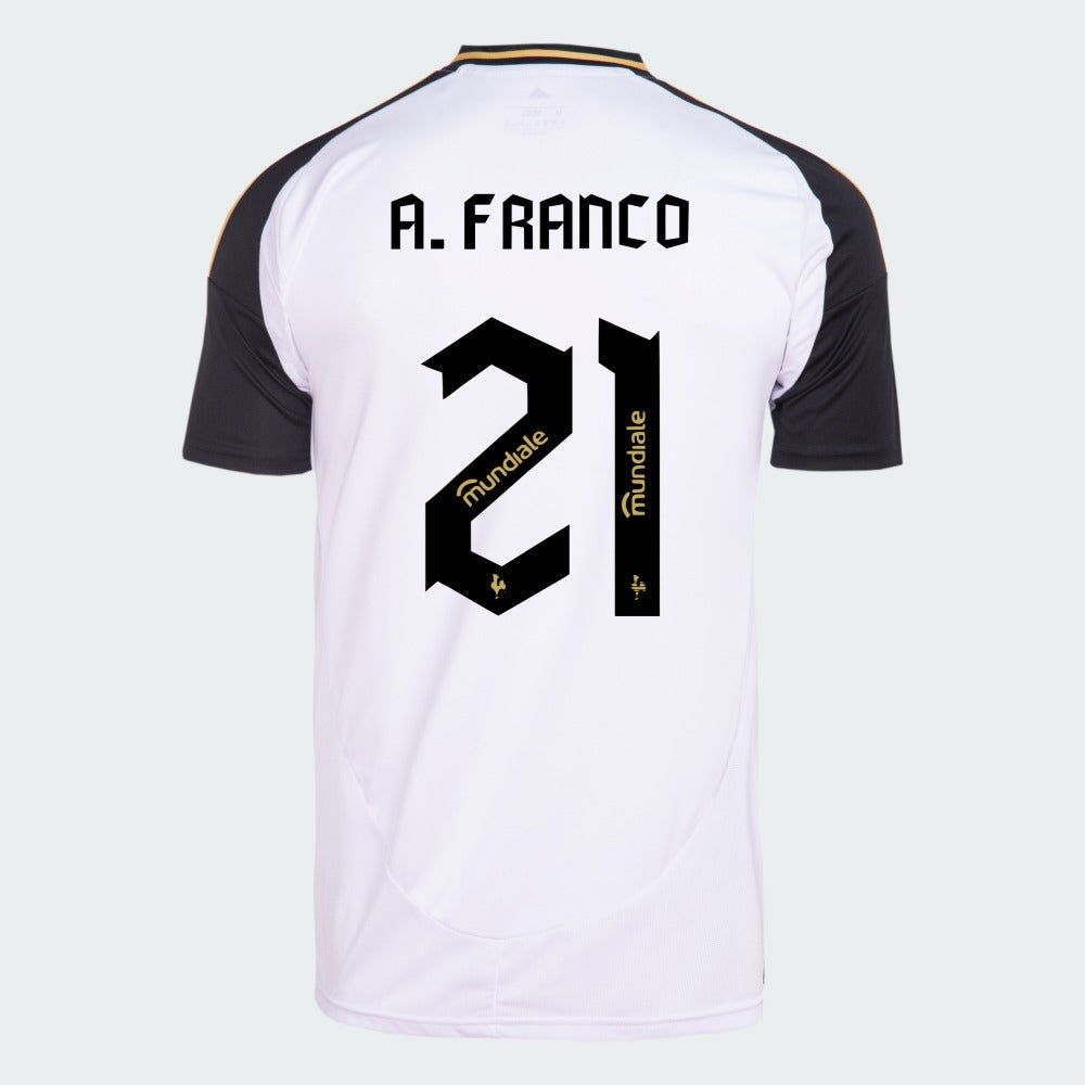 Camisa Adidas Atletico Mineiro 2025/26 II ALAN FRANCO N° 21 - vista frontal