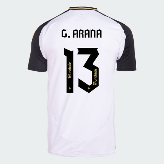 Camisa Adidas Atletico Mineiro 2025/26 II G. ARANA N° 13 - vista frontal