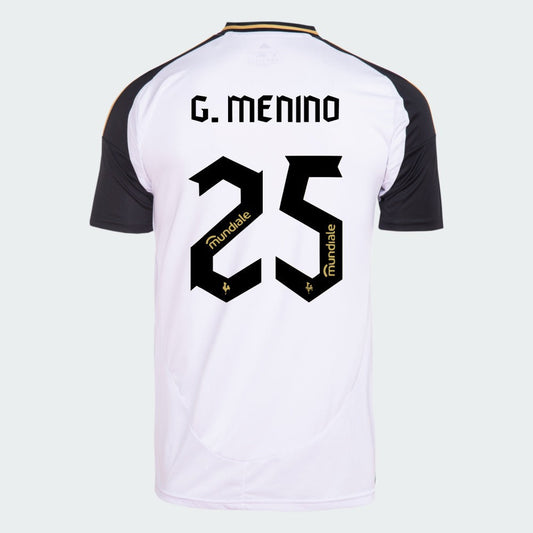 Camisa Adidas Atletico Mineiro 2025/26 II G. MENINO N° 25 - vista frontal
