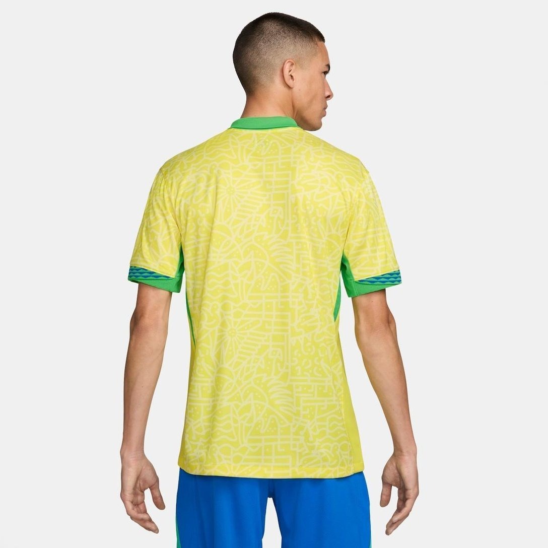 Camisa Nike Selecao Brasil Torcedor 2024/25 l - detalhe