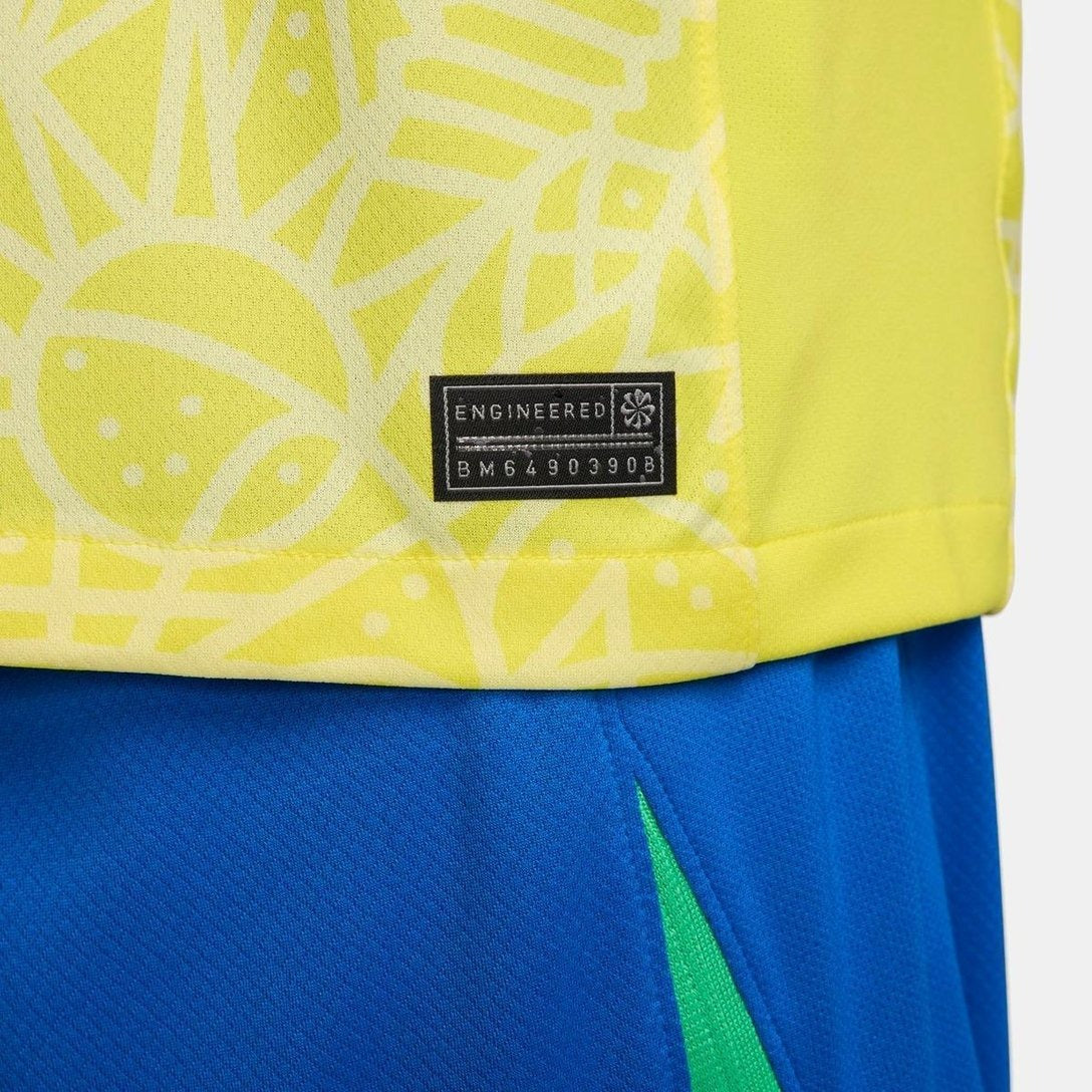 Camisa Nike Selecao Brasil Torcedor 2024/25 l - vista traseira