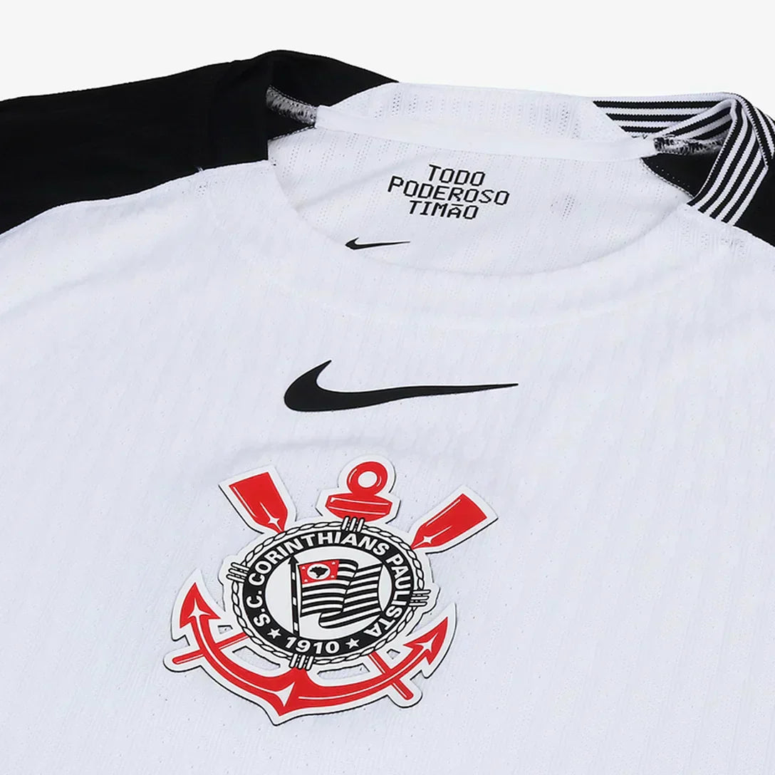 Camisa Nike Corinthians 2025/26 I Jogador - detalhe