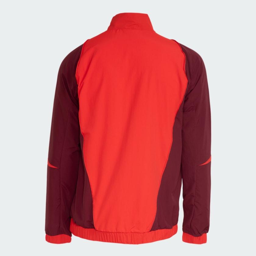 Jaqueta Apresentacao Adidas Internacional 2024/25 - vista traseira