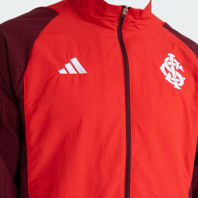 Jaqueta Apresentacao Adidas Internacional 2024/25 - detalhe