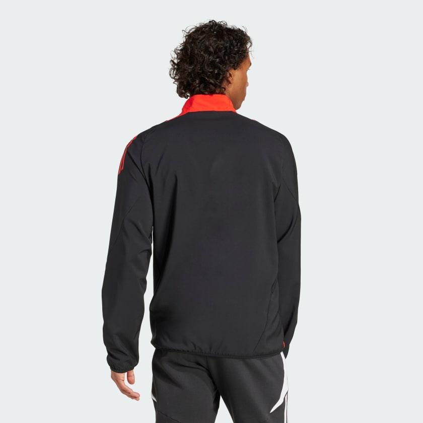 Jaqueta Apresentacao Adidas Internacional 2024 Tiro - vista traseira