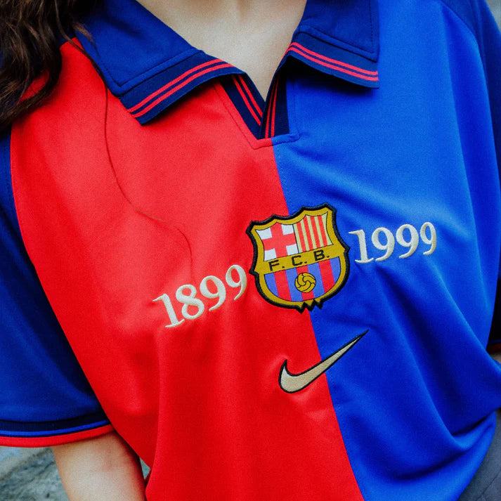 Camisa Retrô FC Barcelona 1998/99 Home