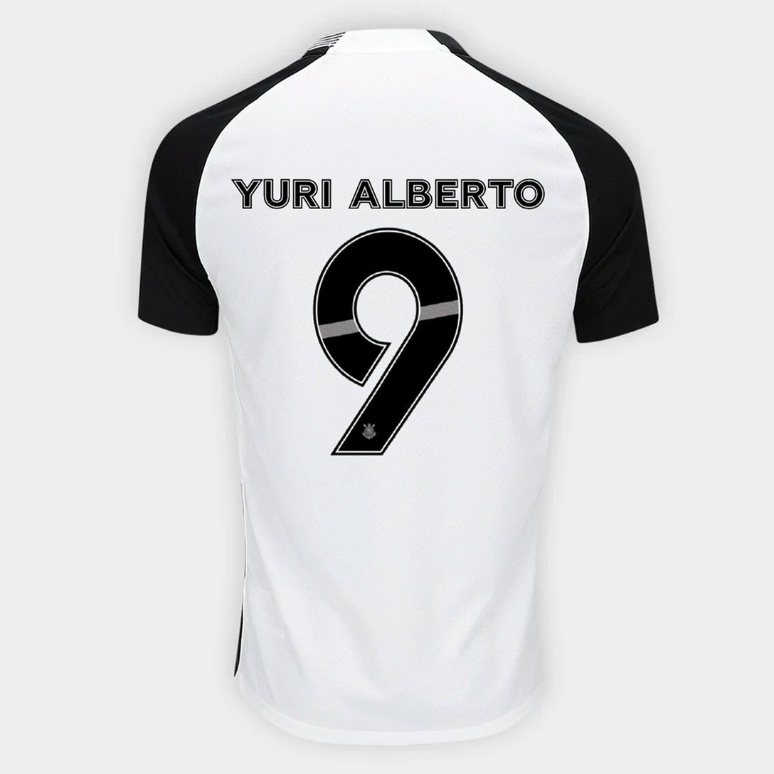 Camisa Corinthians 2025/26 I YURI ALBERTO N° 9 - vista frontal