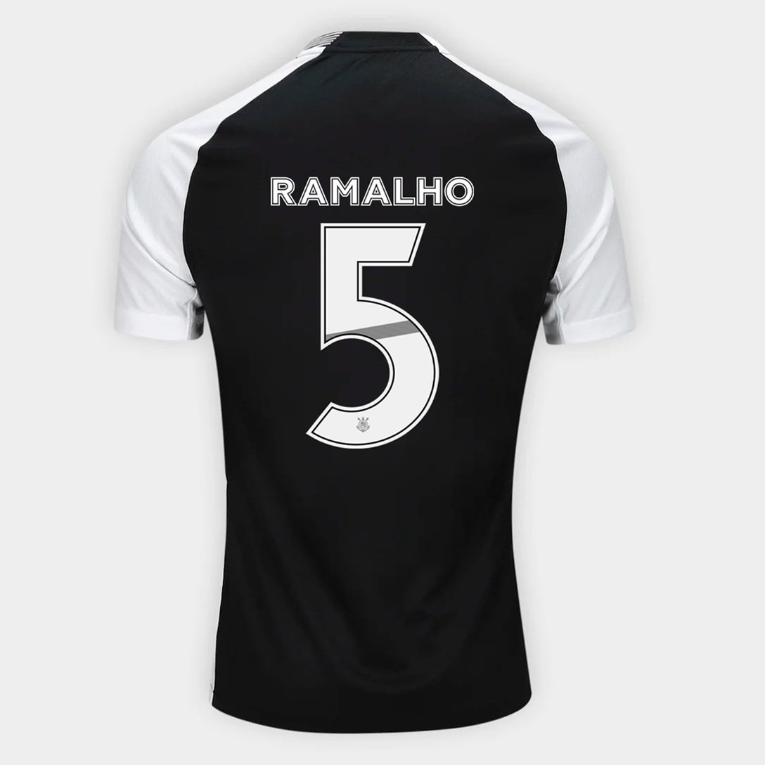Camisa Corinthians 2025/26 II RAMALHO N° 5 - vista frontal