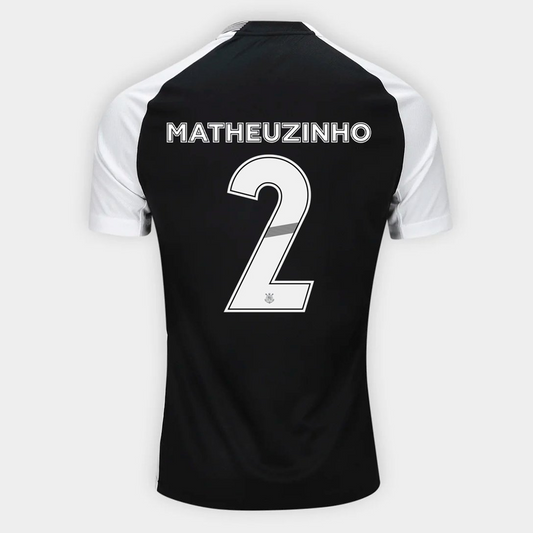 Camisa Corinthians 2025/26 II MATHEUZINHO N° 2 - vista frontal