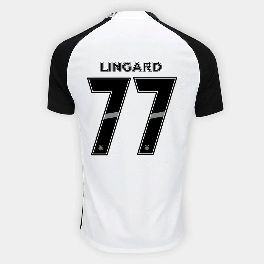 Camisa Corinthians 2025/26 I LINGARD N° 77 - vista frontal