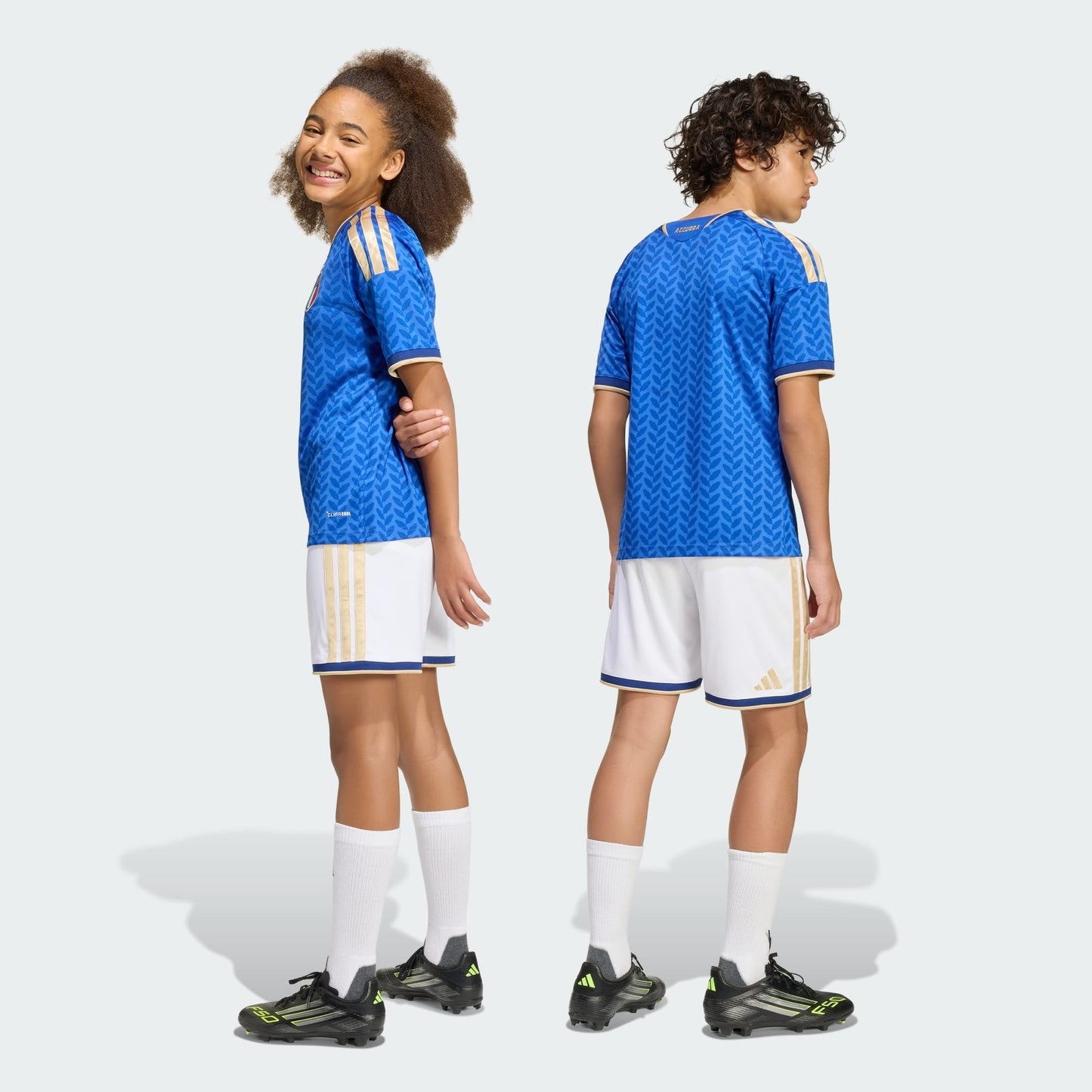 Conjunto Infantil Italia 2026/27 I Kit - vista traseira