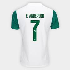 Camisa Puma Palmeiras 2025/26 II - F. ANDERSON N° 7 - vista frontal