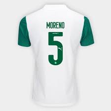 Camisa Puma Palmeiras 2025/26 II - MORENO N° 5 - vista frontal