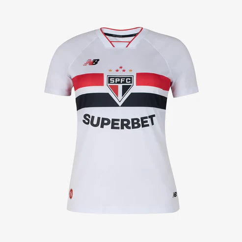 Camisa Feminina Tricolor I 2026/27