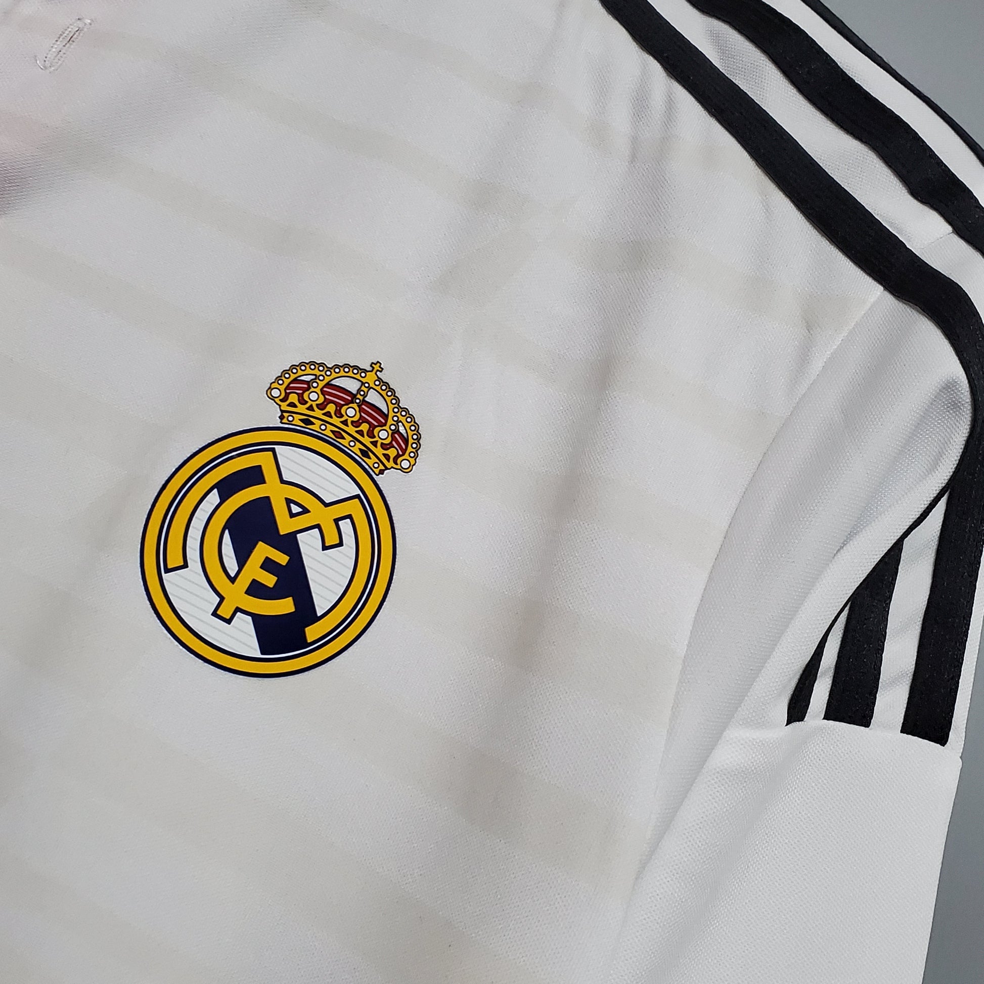 Camisa Real Madrid Titular 14/15 - Versao Retro Manga Longa - vista traseira