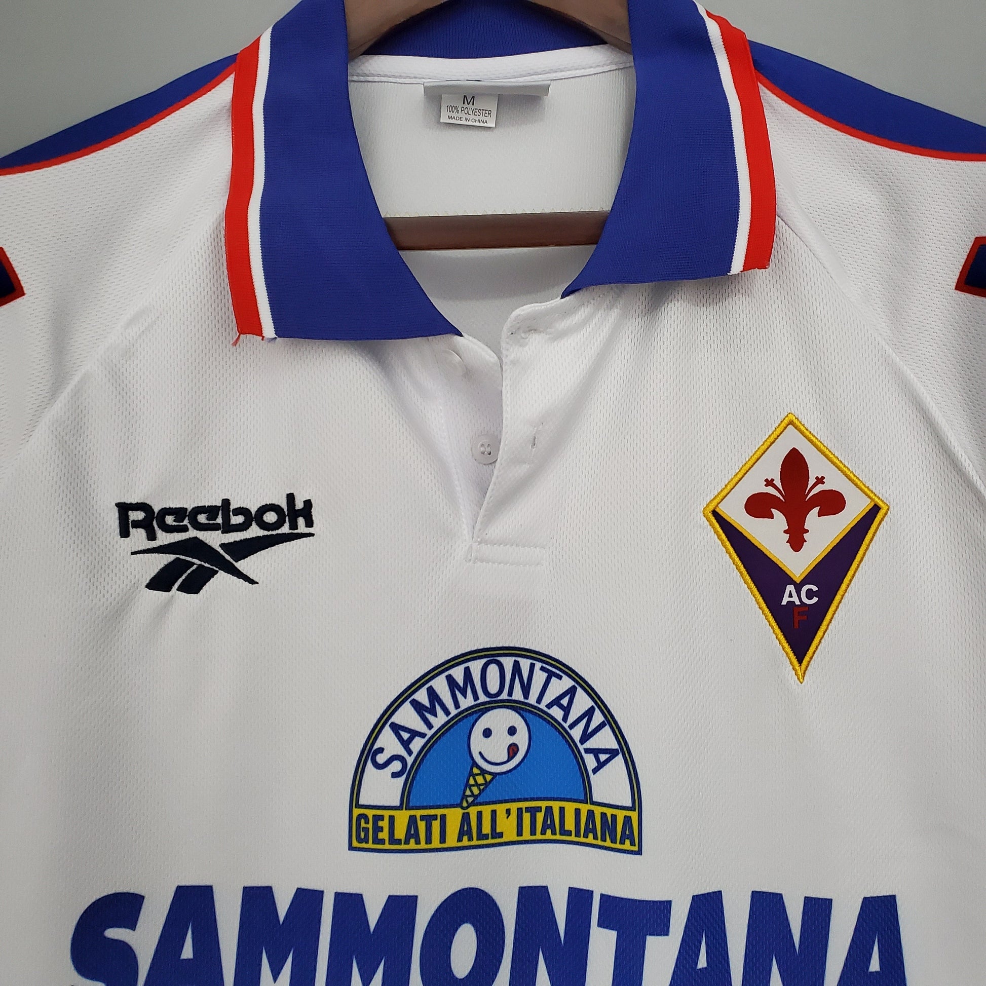Camisa Fiorentina Reserva 95/96 - Versao Retro - detalhe