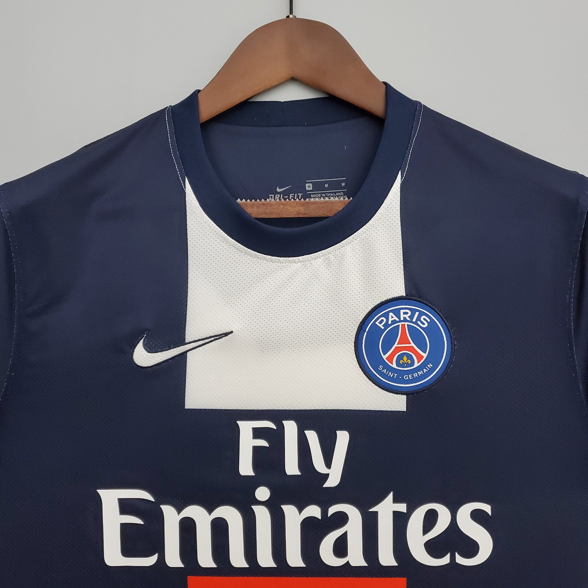 Camisa PSG Titular 13/14 - Versao Retro - detalhe