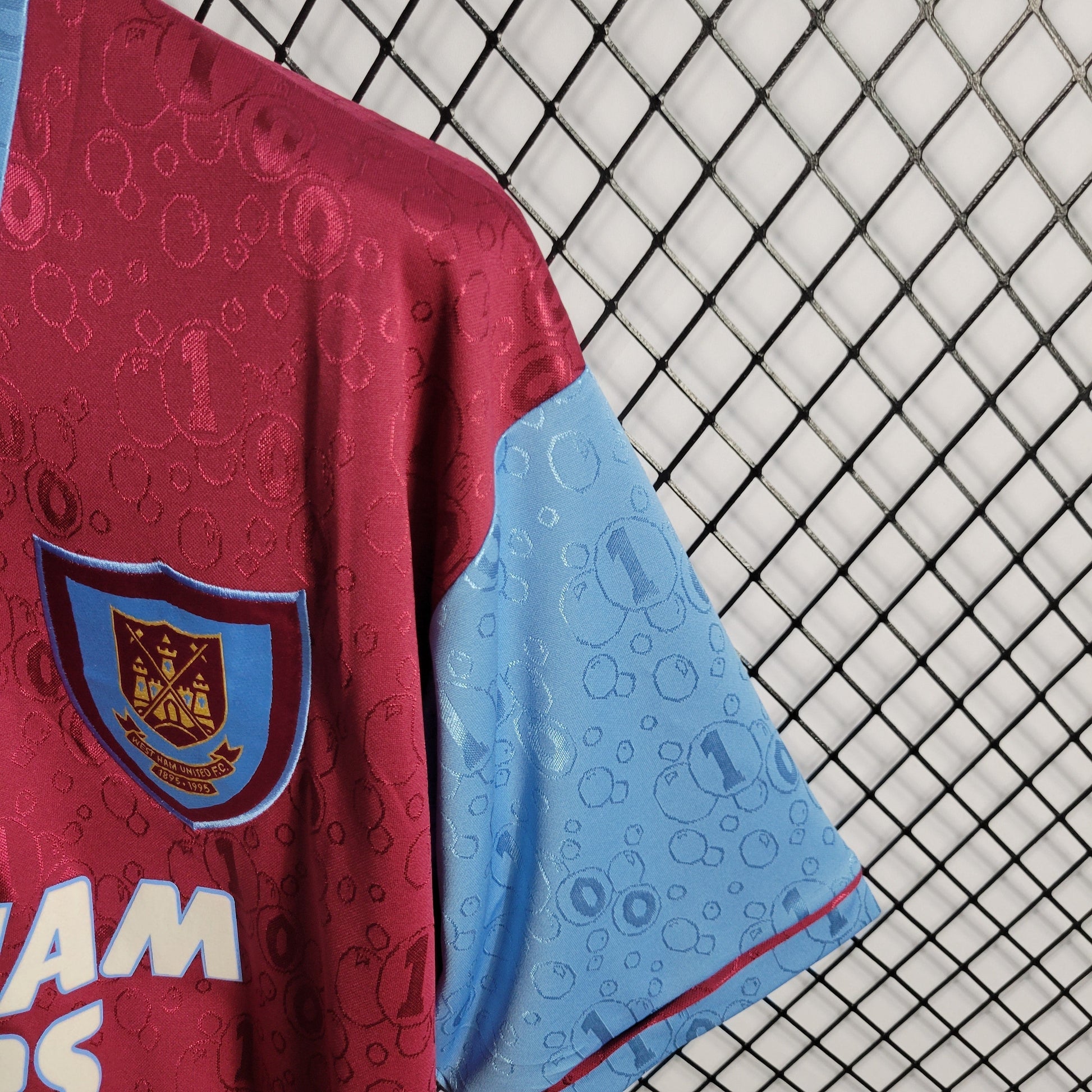 Camisa West Ham Titular 95/97 - Versao Retro - imagem 4
