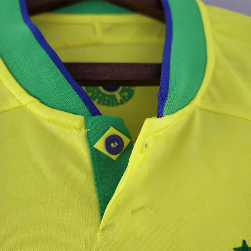 Camisa Seleção Brasil 2022/23 Home Torcedor PRO