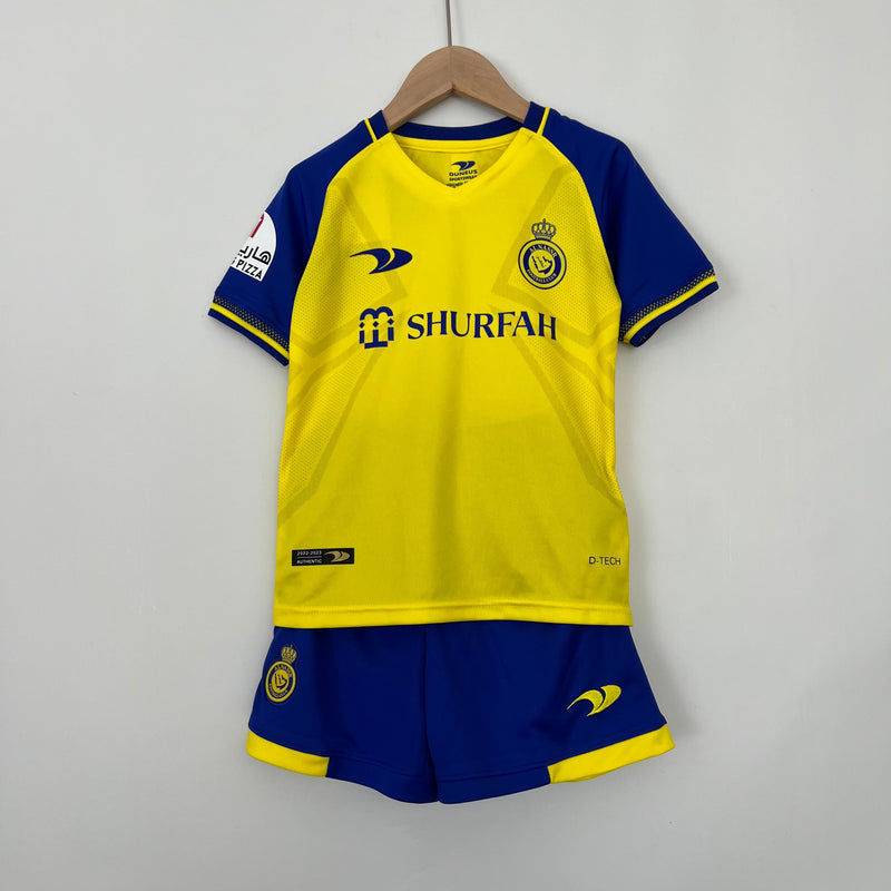 Conjunto Infantil Al-Nassr 2022/23 - Home