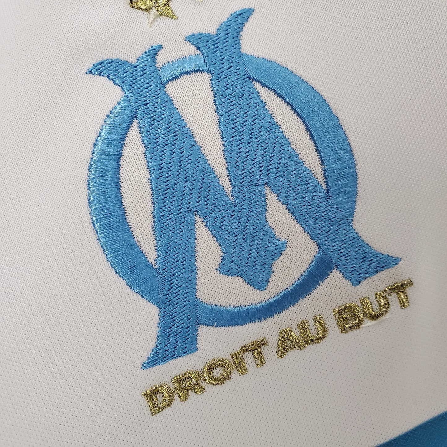 Camisa Olympique de Marseille Titular 05/06 - Versao Retro - vista traseira
