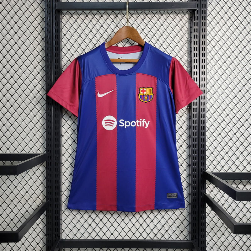 Camisa Feminina Barcelona 2023/24 Home