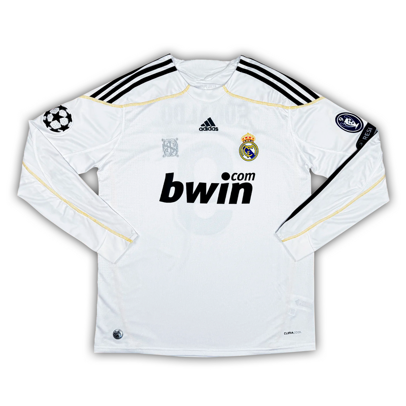 Camisa Real Madrid Retrô 09/10 Manga Longa - Masculina