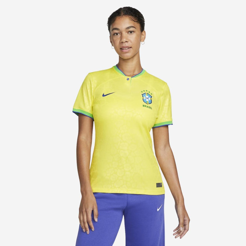 Camisa Feminina Seleção Brasil 2022/23 Home Torcedor PRO